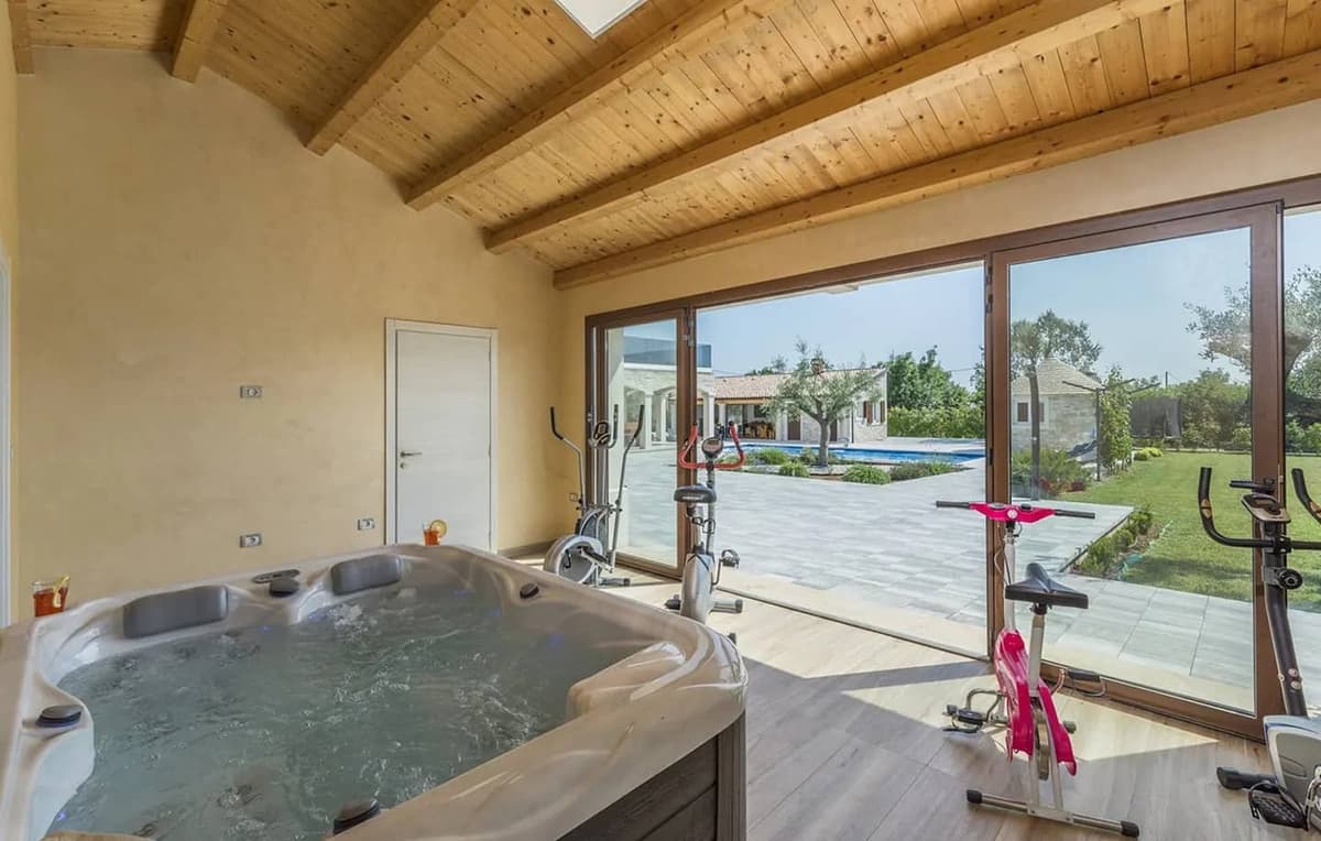 Jacuzzi Villa Panorama Istra